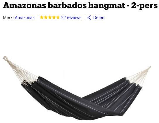 hangmat kopen