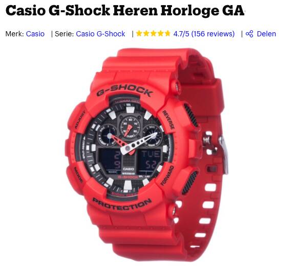 beste outdoor horloge g-shock