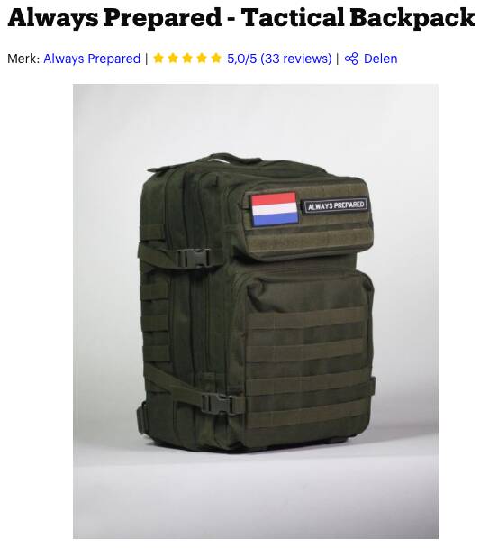 backpack kopen