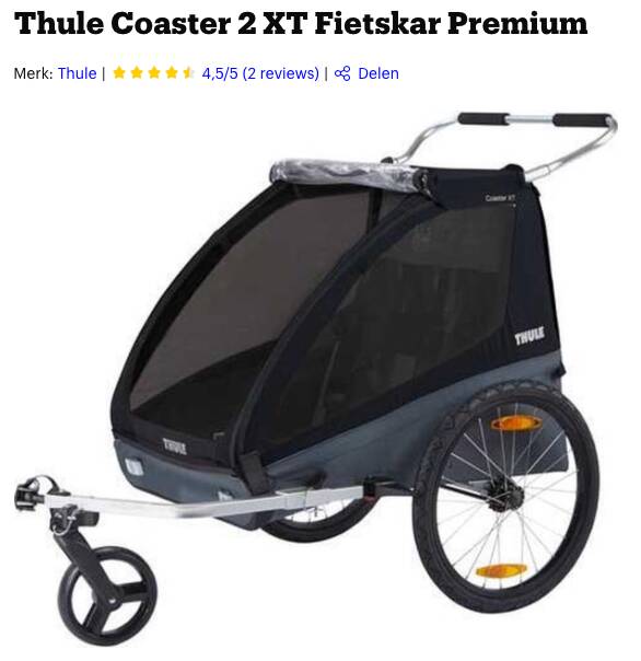 goede kinderfietskar